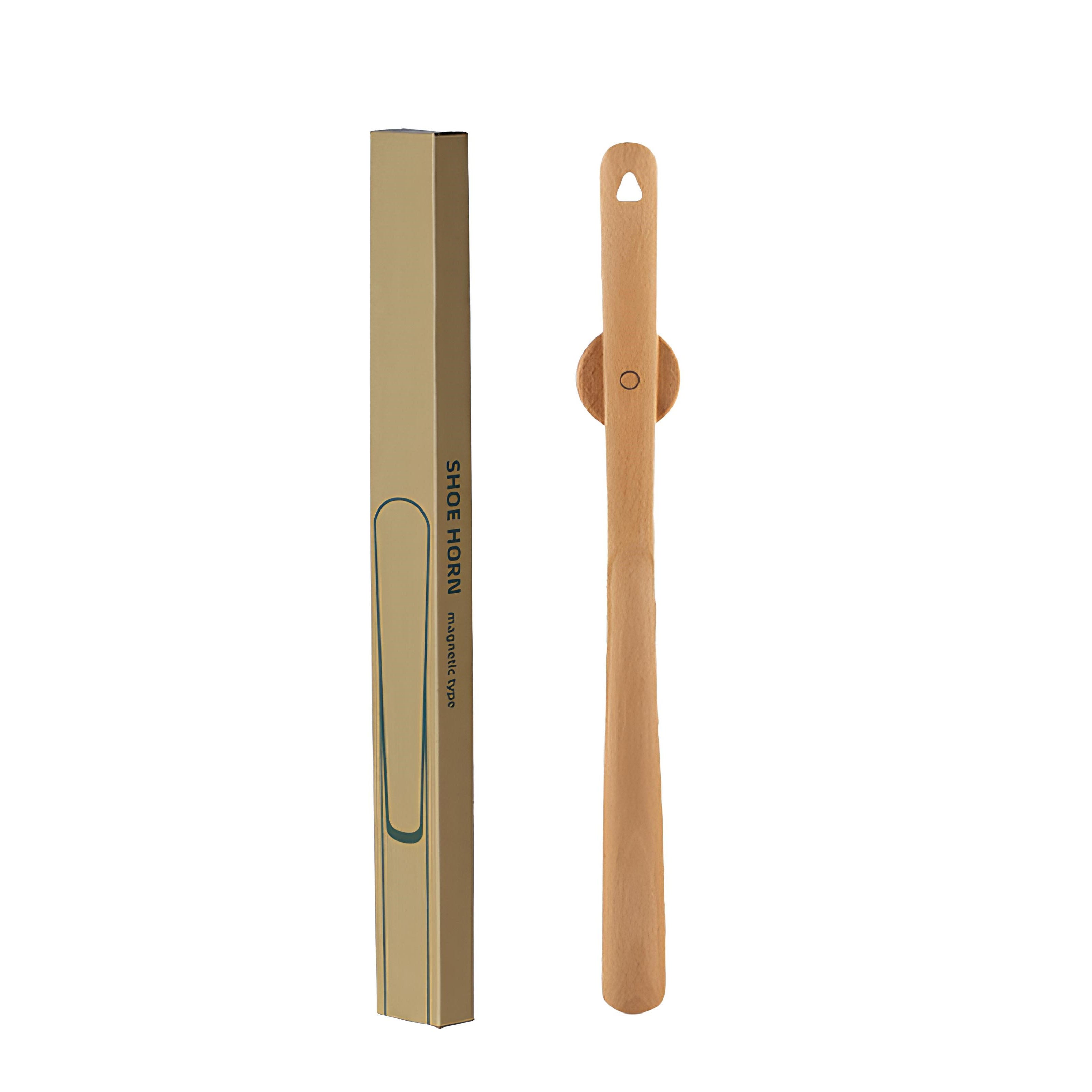 Magnetic Wooden Shoehorn