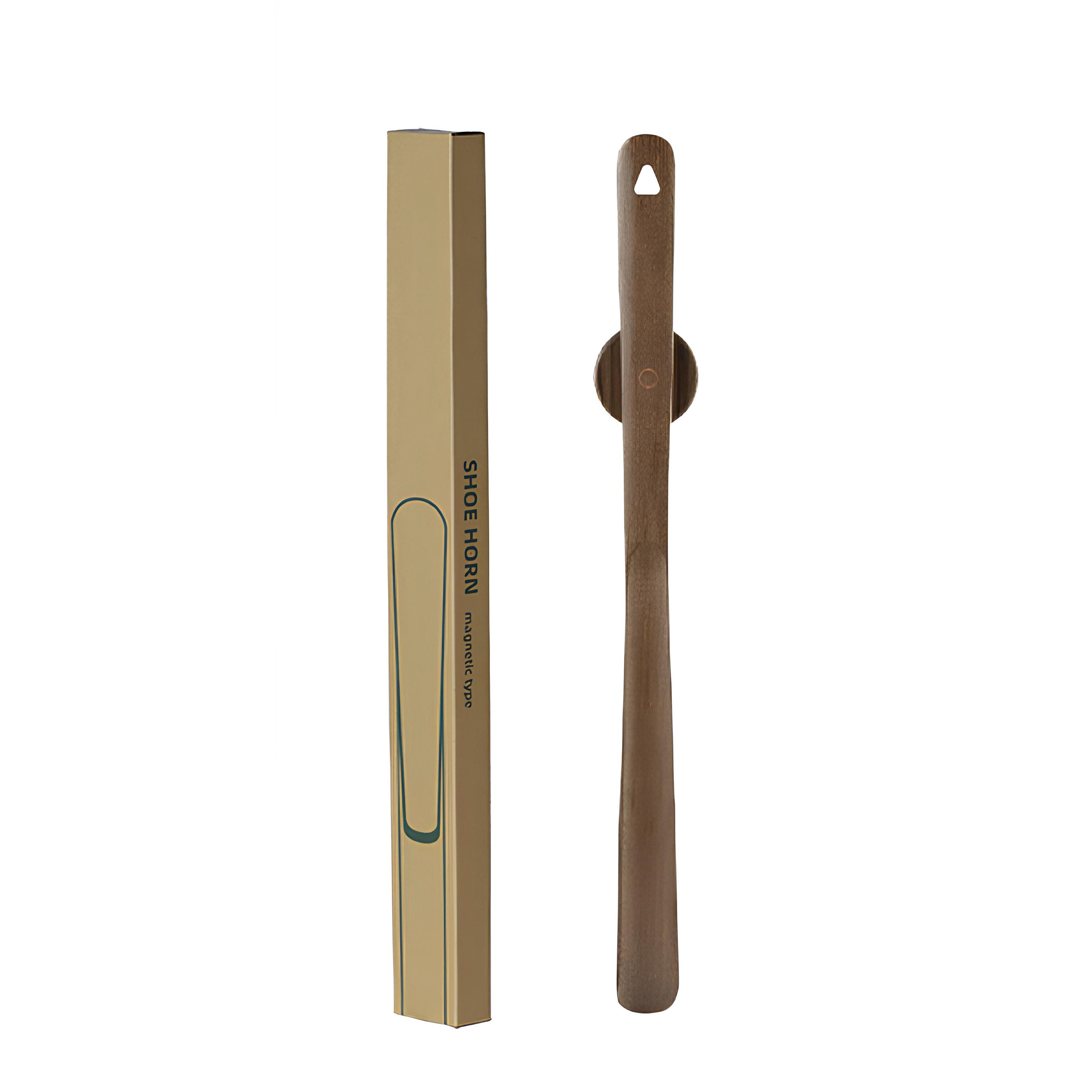 Magnetic Wooden Shoehorn