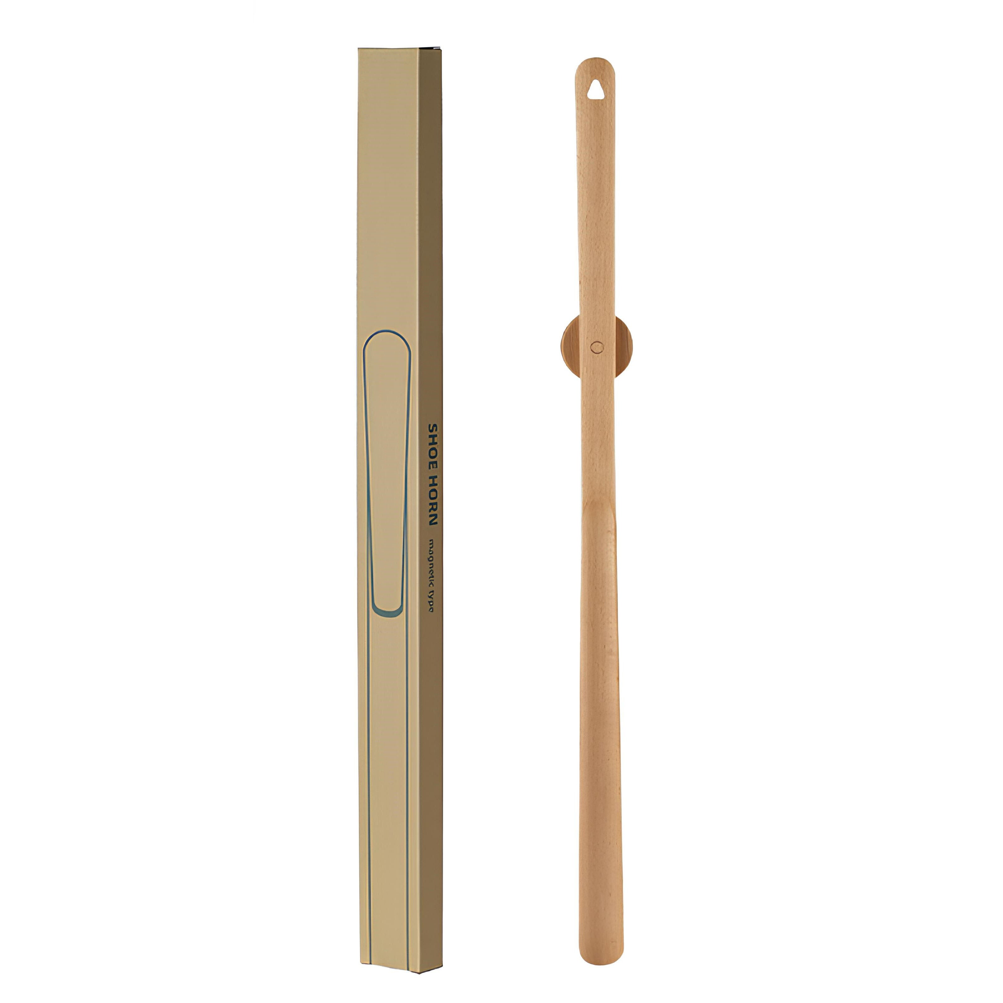 Magnetic Wooden Shoehorn