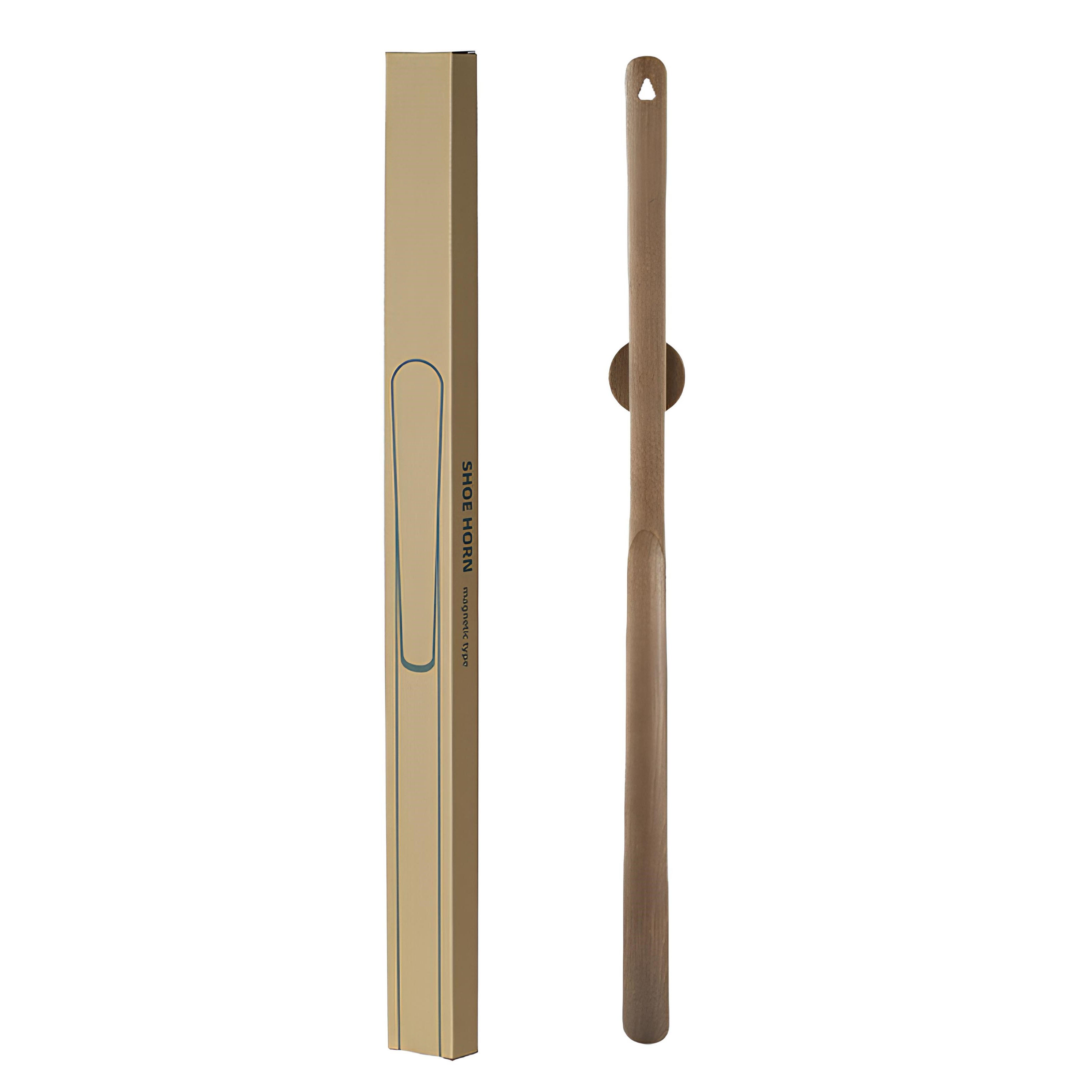 Magnetic Wooden Shoehorn